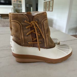 Sperry saltwater duck boots 6